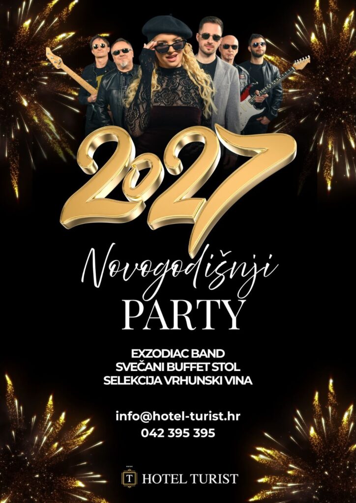 Doček Nove 2027. godine u Hotelu Turist – dobre stvari vrijedi ponoviti!